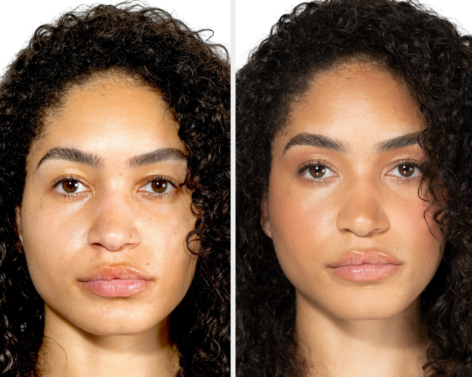 bronzing drops with golden undertones